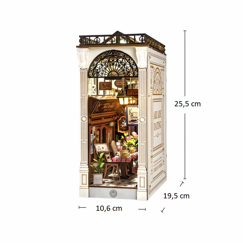 Drewniane Puzzle 3D - Book Nook - Arkadia