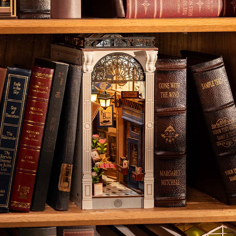 Drewniane Puzzle 3D - Book Nook - Arkadia