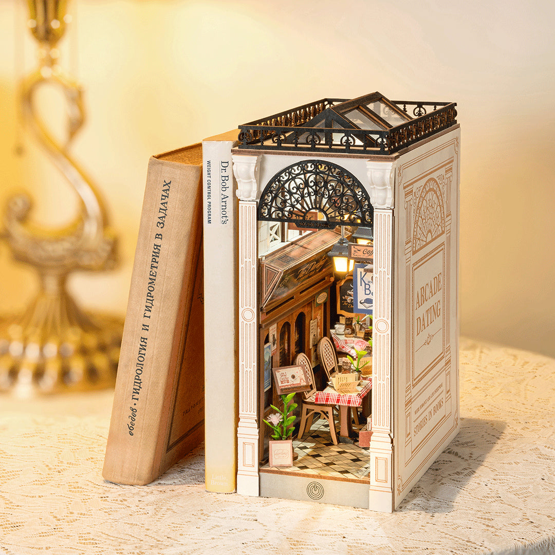 Drewniane Puzzle 3D - Book Nook - Arkadia