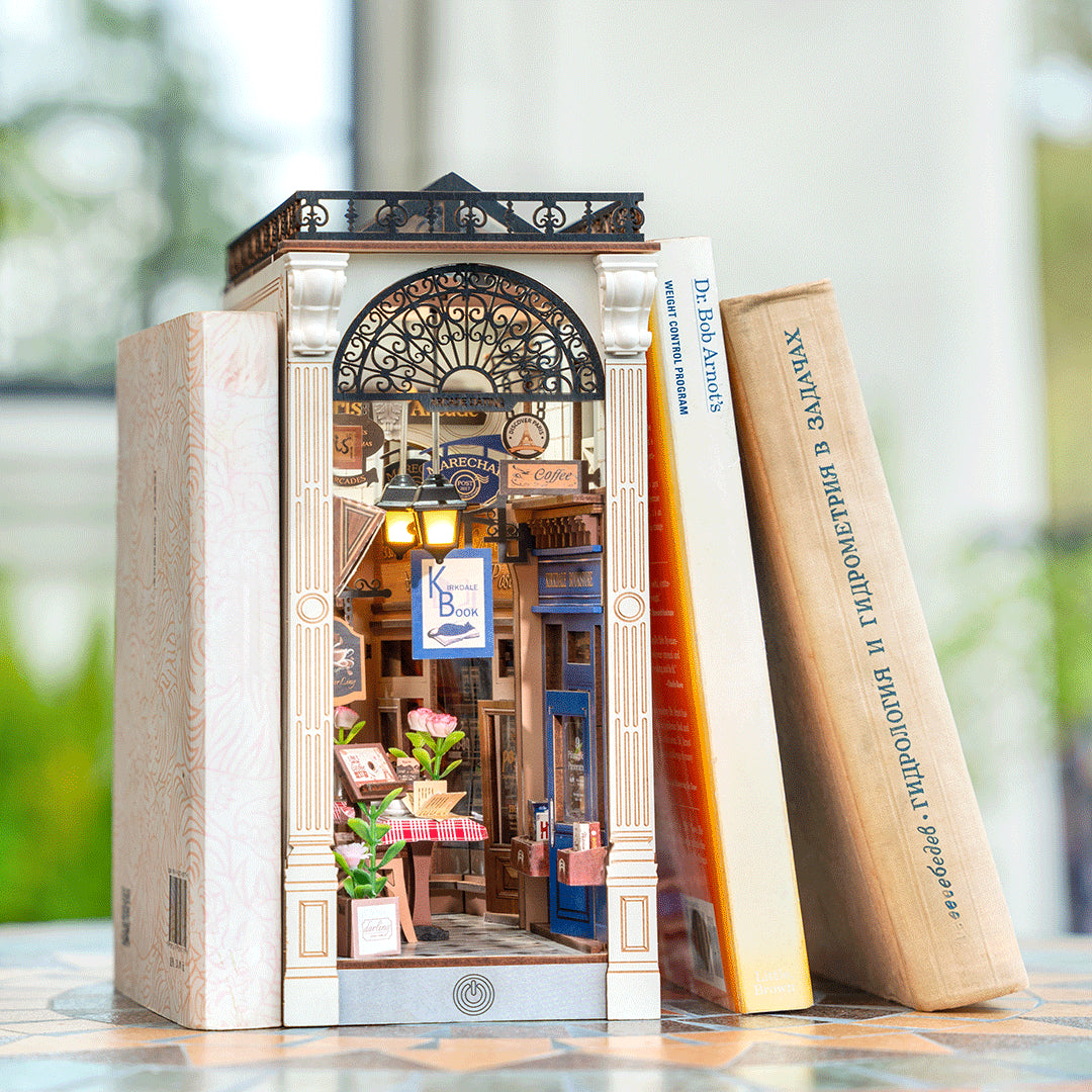 Drewniane Puzzle 3D - Book Nook - Arkadia