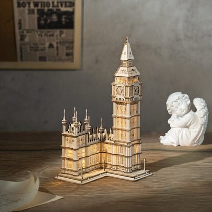 Drewniane Puzzle 3D - Big Ben