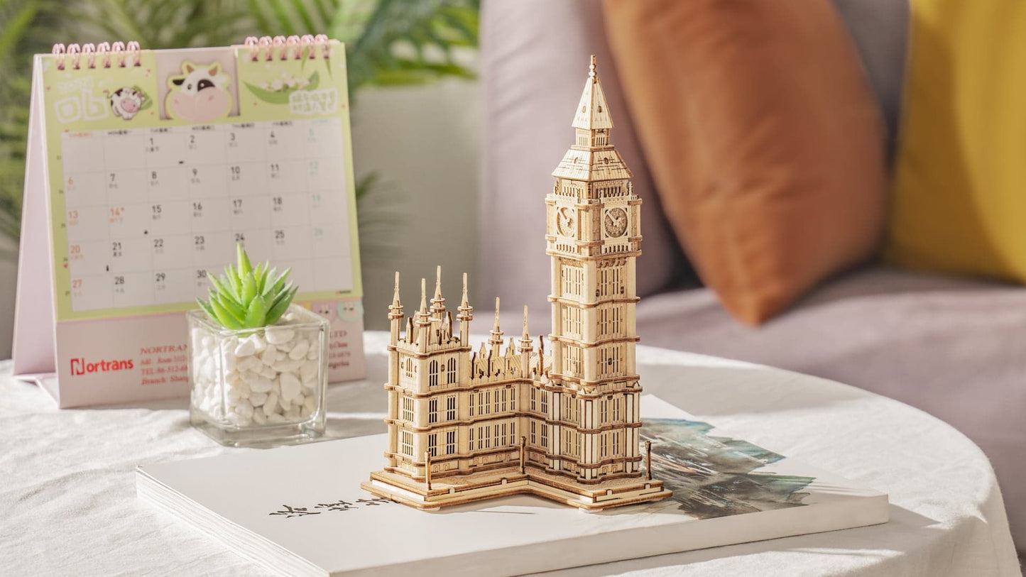 Drewniane Puzzle 3D - Big Ben