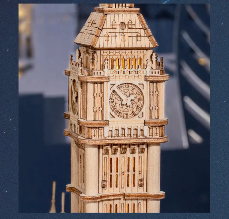 Drewniane Puzzle 3D - Big Ben